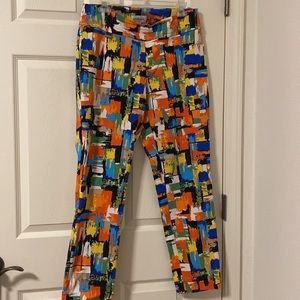 Peck & peck Colorful ankle pants
